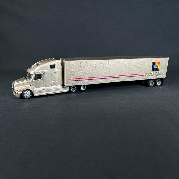 TONKIN 1:48 "DAWN OF THE NEW CENTURY" metal diecast semi truck vintage RARE car